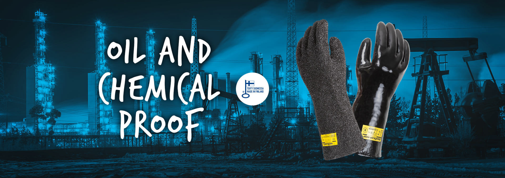 Oil & Chemical Proof Gloves - JokaSafe